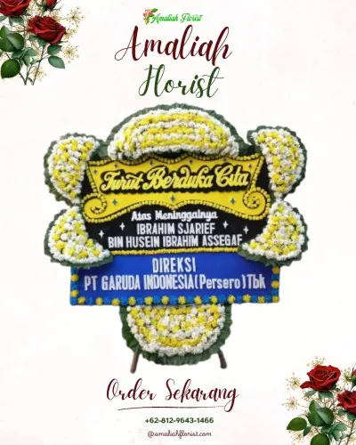 Papan Bunga Duka di Jatirokeh